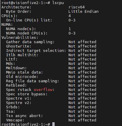 Ubuntu image on VisionFive2